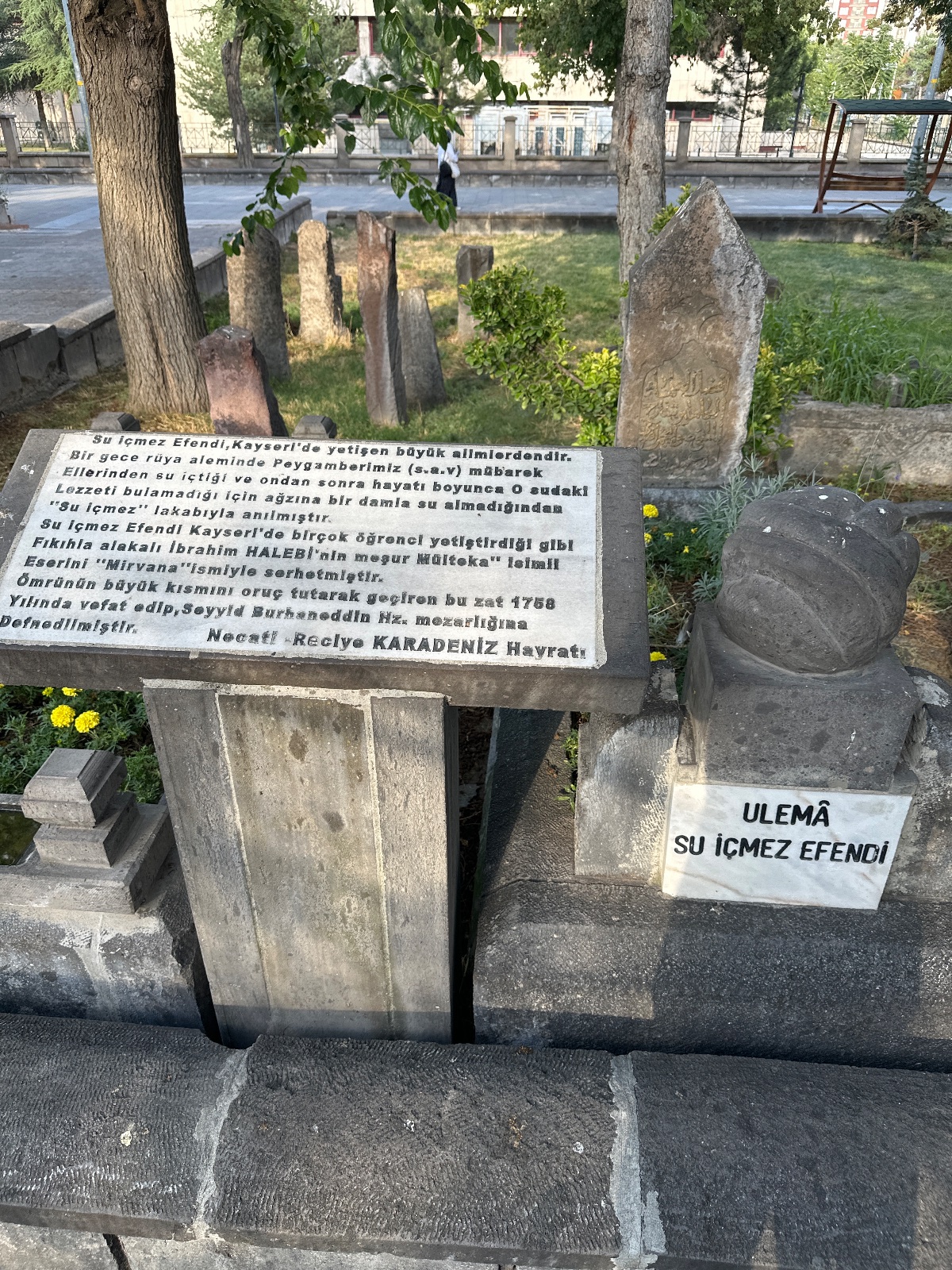 Su İçmez Efendi