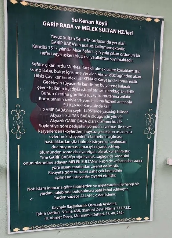 Garip Baba Ve Melek Sultan Türbesi fotoğraf 2